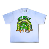 Grape Ice not lucky simply blessed rainbow Urban Heavy Tee - Artiststas