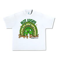 White not lucky simply blessed rainbow Urban Heavy Tee - Artiststas