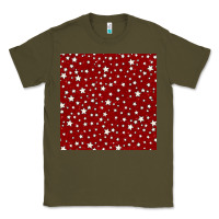 Army Green glitter 4th of july seamless pattern Classic Tee - BundleAndBundleShop