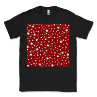 Black glitter 4th of july seamless pattern Classic Tee - BundleAndBundleShop