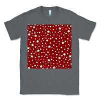 Charcoal Heather glitter 4th of july seamless pattern Classic Tee - BundleAndBundleShop