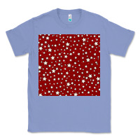 Colony Blue glitter 4th of july seamless pattern Classic Tee - BundleAndBundleShop