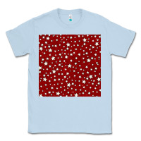Dusty Blue glitter 4th of july seamless pattern Classic Tee - BundleAndBundleShop