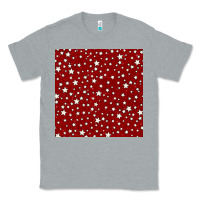 Heather Grey glitter 4th of july seamless pattern Classic Tee - BundleAndBundleShop
