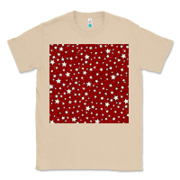 Mushroom glitter 4th of july seamless pattern Classic Tee - BundleAndBundleShop