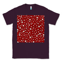 Plum glitter 4th of july seamless pattern Classic Tee - BundleAndBundleShop