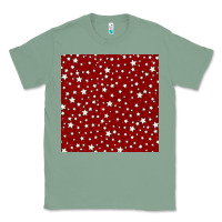 Sage glitter 4th of july seamless pattern Classic Tee - BundleAndBundleShop