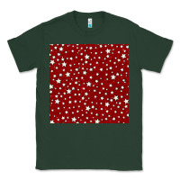 Sports Green glitter 4th of july seamless pattern Classic Tee - BundleAndBundleShop