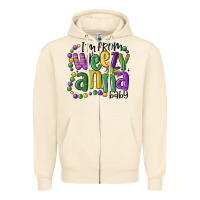 Sandshell i'm from weezy anna baby mardi gras Zipper Hoodie - MaliasSmallBusiness