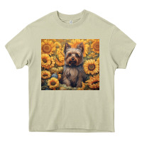Mossy yorkshire terrier Heavy Core Tee - Unal Design