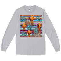 Moon Dust cactus gemstone seamless Long Sleeve Tee - AdoDesignShop
