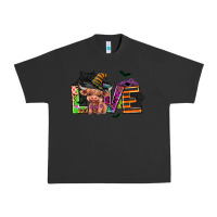 Pigment Black love halloween heifer Urban Heavy Tee - AdoDesignShop