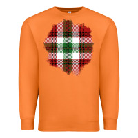 Carrot Christmas Tartan Patch Premium Sweatshirt - BundleAndBundleShop