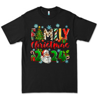Black family christmas 2024 Premium Tee - Zillion Design Studio