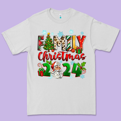 Family Christmas 2024 Premium Tee Designed By Zillion Design Studio