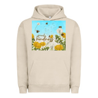 Pigment French Oak spread kindness with dandelions Urban Hoodie - TumblerDesignByShophia