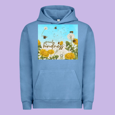 Spread Kindness With Dandelions Urban Hoodie Designed By Tumblerdesignbyshophia