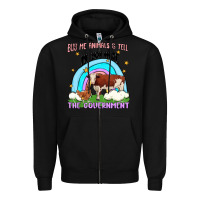 Black buy me animals Zipper Hoodie - MaliasSmallBusiness