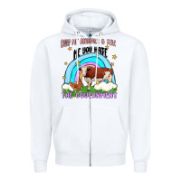 White buy me animals Zipper Hoodie - MaliasSmallBusiness