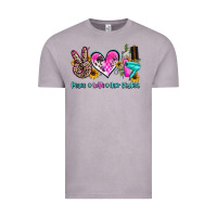 Vintage Zinc peace love hair stylist Vintage Tee - AdoDesignShop