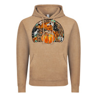 Vintage Coffee western pumpkin fall rainbow Vintage Hoodie - JahusDesignShop