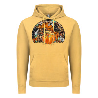 Vintage Mustard western pumpkin fall rainbow Vintage Hoodie - JahusDesignShop