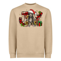 Mushroom Christmas joy pitbull Heavyweight Sweatshirt - JahusDesignShop
