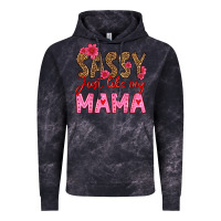 Cloud Black sassy just like my mama Vintage Hoodie - HRA Design Shop