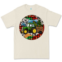 Bone Christmas Farm Tractor Premium Tee - RanaPortraitStore