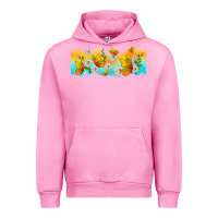 Fuchsia Pink butterflies summer Urban Hoodie - TumblerDesignByShophia