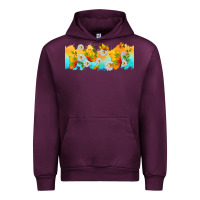 Mauve Wine butterflies summer Urban Hoodie - TumblerDesignByShophia