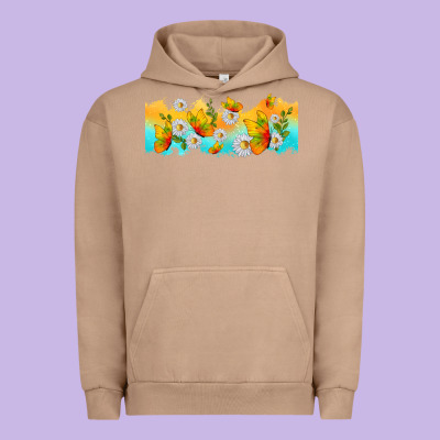 Butterflies Summer Urban Hoodie Designed By Tumblerdesignbyshophia