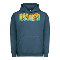 Pigment Midnight Navy butterflies summer Urban Hoodie - TumblerDesignByShophia