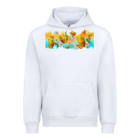 White butterflies summer Urban Hoodie - TumblerDesignByShophia
