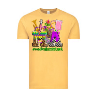 Vintage Mustard mardi gras ma medical assistant Vintage Tee - AdoDesignShop
