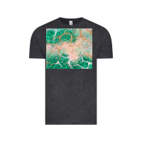 Vintage Black green glitter Vintage Tee - JahusDesignShop