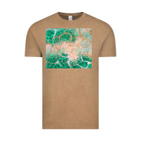Vintage Coffee green glitter Vintage Tee - JahusDesignShop