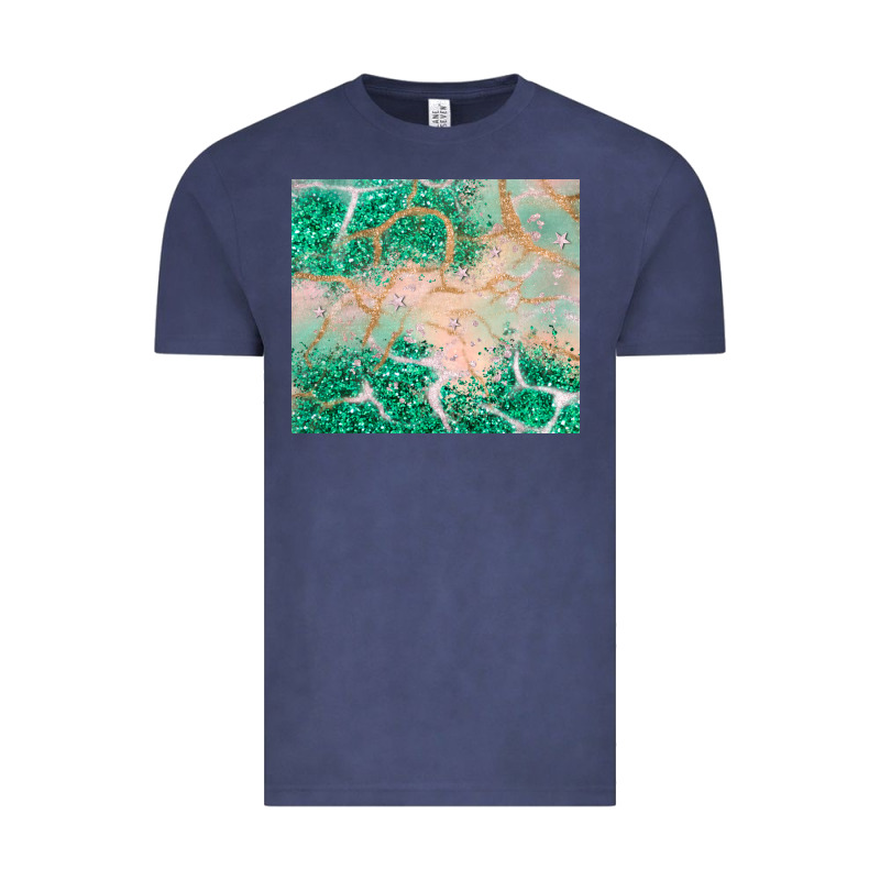 Green Glitter Vintage Tee by JahusDesignShop | Teevron