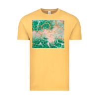 Vintage Mustard green glitter Vintage Tee - JahusDesignShop