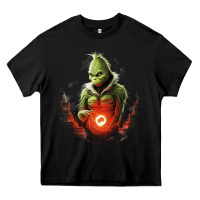 Black Grinch Heavy Core Tee - Unal Design