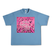Pebble Blue nobody fights alone Urban Heavy Tee - AdoDesignShop