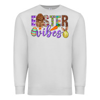 Dove Grey Easter Vibes Premium Sweatshirt - BundleAndBundleShop