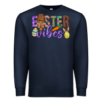 Navy Easter Vibes Premium Sweatshirt - BundleAndBundleShop