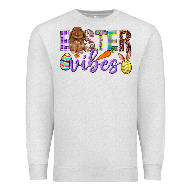Easter Vibes Premium Sweatshirt by BundleAndBundleShop | Teevron