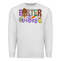 Oatmeal Heather Easter Vibes Premium Sweatshirt - BundleAndBundleShop