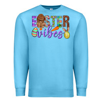 Ocean Blue Easter Vibes Premium Sweatshirt - BundleAndBundleShop