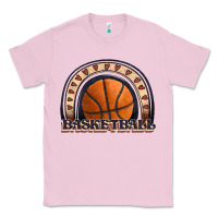 Bubblegum Pink basketball rainbow Classic Tee - JahusDesignShop