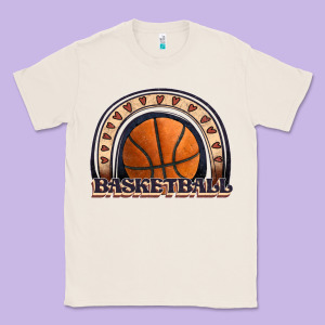 Basketball Rainbow Classic Tee Designed By Jahusdesignshop