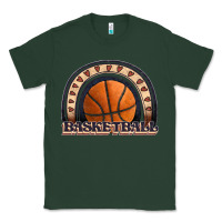 Sports Green basketball rainbow Classic Tee - JahusDesignShop