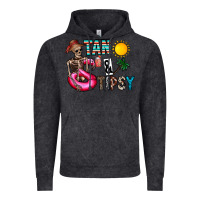 Vintage Black Tan Tipsy Vintage Hoodie - CowhideDigitalArt